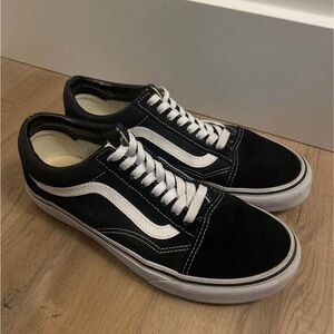 Black and White VANS